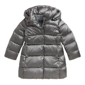 Ralph Lauren Kids Silver Puffer Jacket